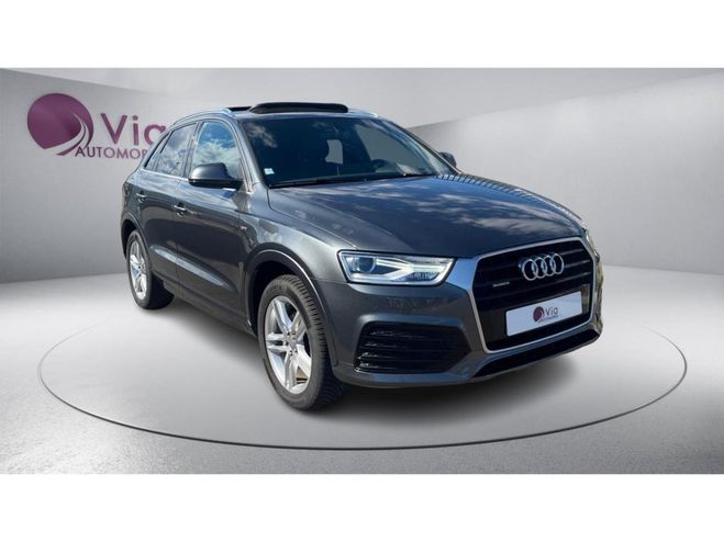 Audi Q3 Quattro 2.0 TDI 150 BVA S-tronic S-Line  GRIS FONCE de 2016