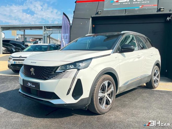 Peugeot 3008 1.5 BLUEHDI 130 GT PACK EAT8 - Suivi - C Blanc de 2021