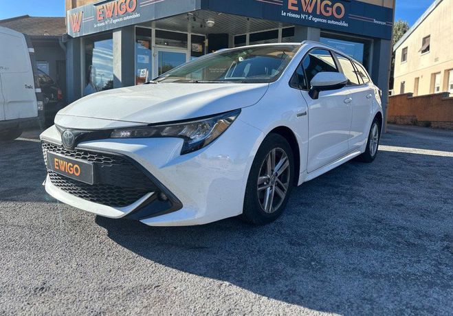 Toyota Corolla TOURING-SPORTS 1.8 122H 100 CH HYBRID Dy Blanc de 2020