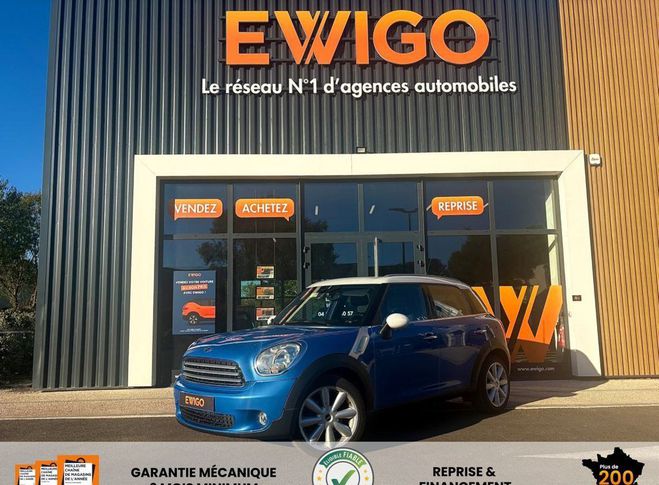 Mini Countryman cooper d 112ch pack chili ? clim auto ra Bleu de 2013