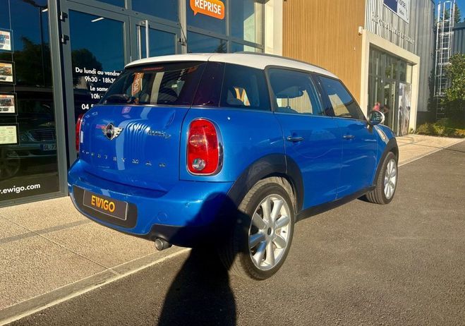 Mini Countryman cooper d 112ch pack chili ? clim auto ra Bleu de 2013