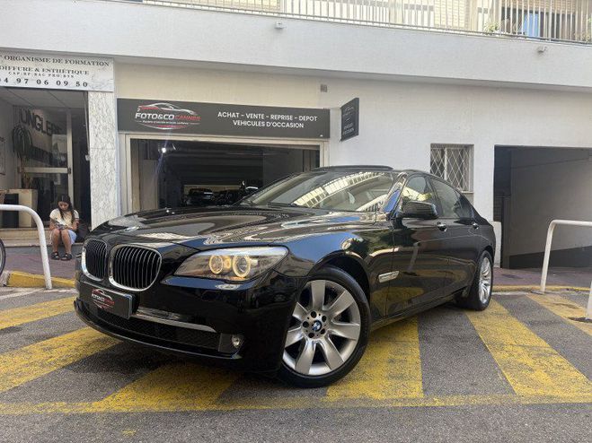 BMW Serie 7 (F01/F02) 740D 306CH EXCLUSIVE Noir de 2011