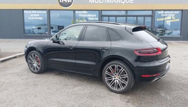Porsche Macan Turbo 3.6 V6 400 ch PDK Noir de 2016