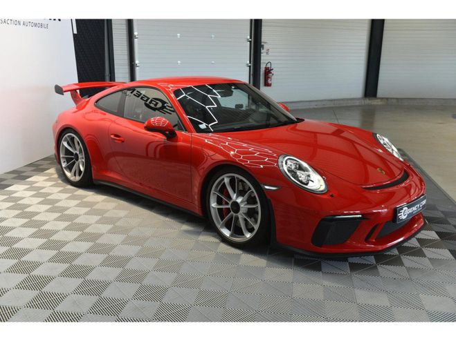 Porsche 911 GT3 4.0 500ch - 2018 - Rouge - Baquets I ROUGE CLAIR de 2018