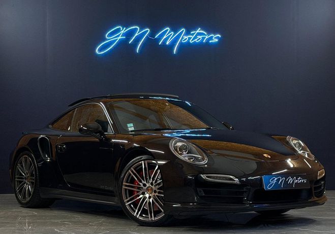Porsche 911 991 3.8 520 turbo suivi complet garantie Noir de 2014