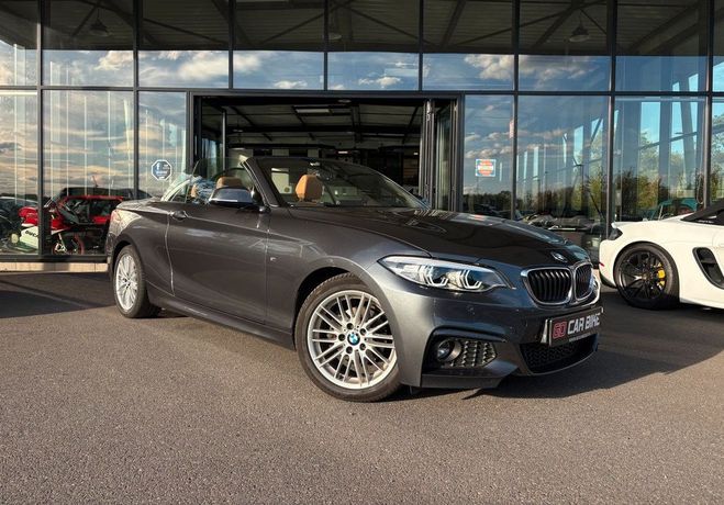 BMW Serie 2 218D Pack M Cabriolet SUIVI 150CH GPS Si Gris de 2018