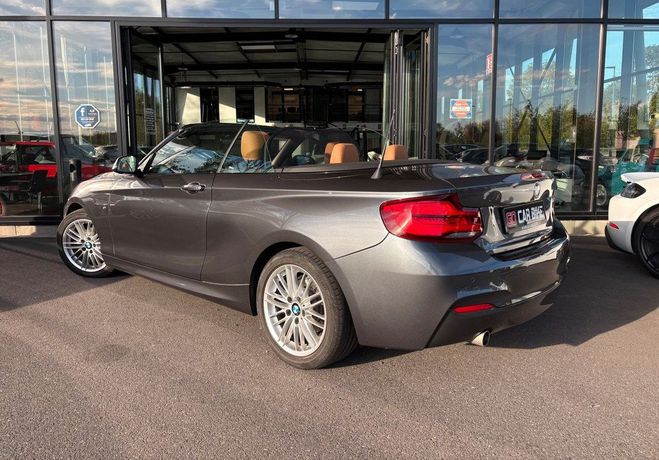 BMW Serie 2 218D Pack M Cabriolet SUIVI 150CH GPS Si Gris de 2018