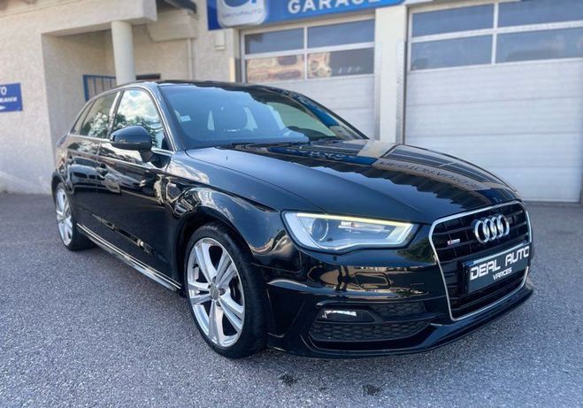 Audi A3 Sportback 2.0 TDI 150ch S Line Tronic 6 Noir de 2016