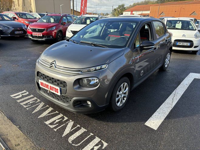 Citroen C3 III PureTech 82ch Graphic S&S E6.d GRIS FONCE de 2020