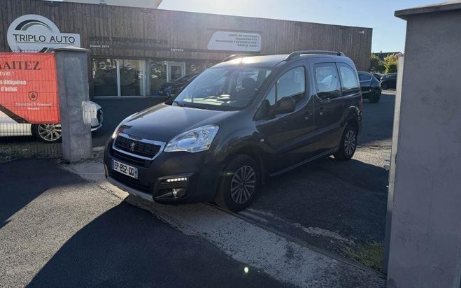 Peugeot Partner 1.6 BlueHDi S&S - 120 gps   clim   radar MARRON CLAIR de 2017