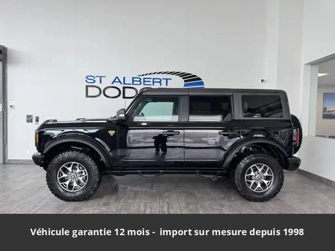 Ford Bronco badlands 4p 4x4 tout compris hors homolo Noir de 2023