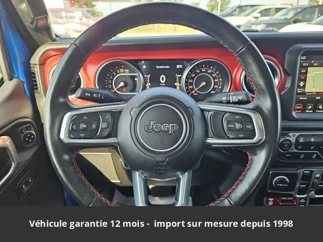 Jeep Gladiator rubicon 4x4 tout compris hors homologati Bleu de 2023