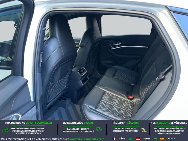 Audi E-Tron 55 quattro 408 ch Blanc M�tallique de 2022