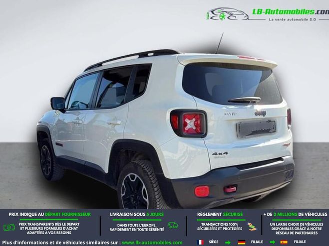 Jeep Renegade 2,0 l Multijet 170 ch 4x4 BVA Blanc de 2016