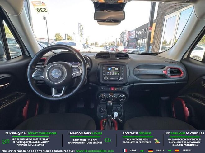 Jeep Renegade 2,0 l Multijet 170 ch 4x4 BVA Blanc de 2016