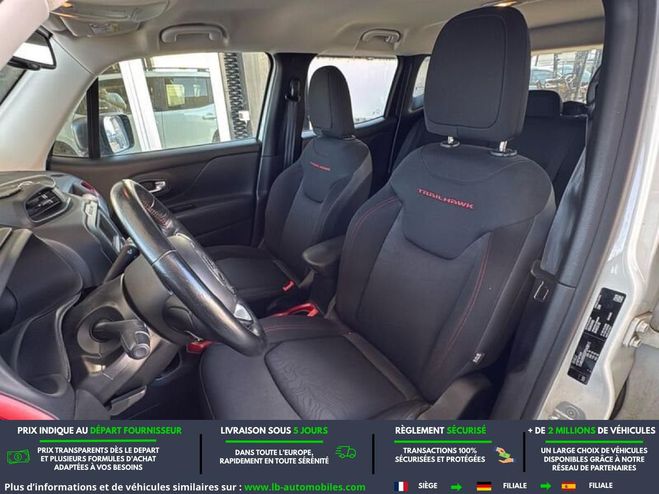 Jeep Renegade 2,0 l Multijet 170 ch 4x4 BVA Blanc de 2016