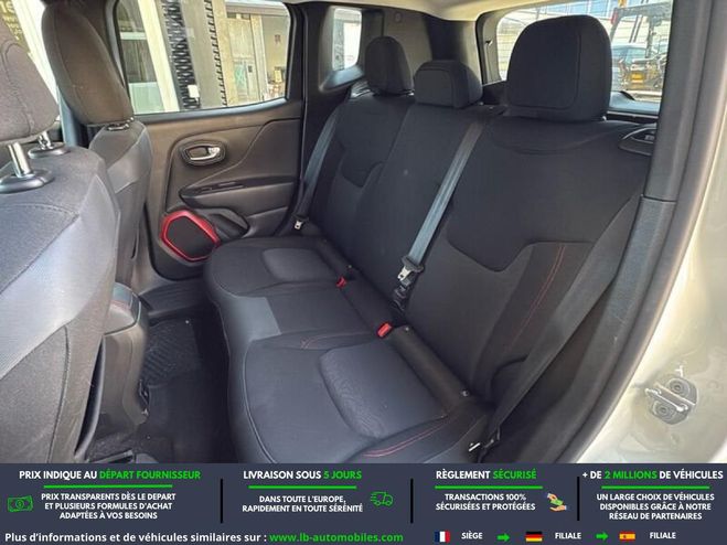 Jeep Renegade 2,0 l Multijet 170 ch 4x4 BVA Blanc de 2016