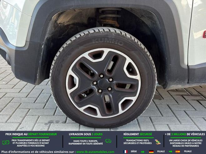 Jeep Renegade 2,0 l Multijet 170 ch 4x4 BVA Blanc de 2016