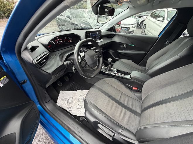 Peugeot 208 1.5 BLUEHDI 100CH S&S ALLURE AUTO ECOLE  BLEU C de 2022