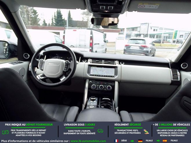 Land rover Range Rover V8 5.0L 510ch BVA Noir M�tallique de 2017