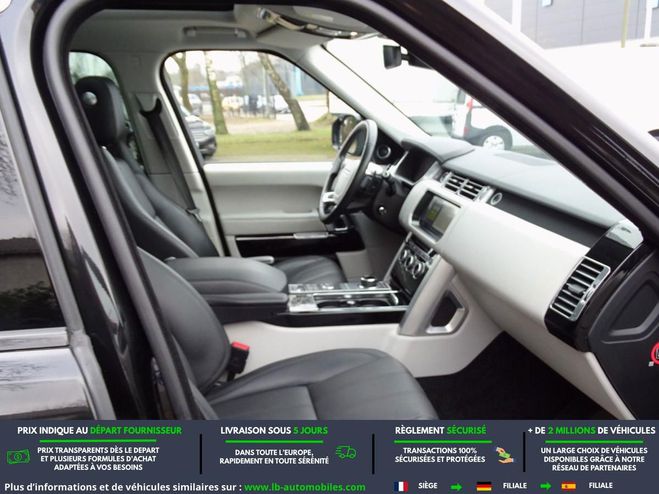 Land rover Range Rover V8 5.0L 510ch BVA Noir M�tallique de 2017