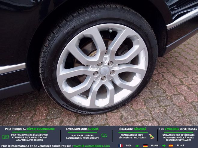 Land rover Range Rover V8 5.0L 510ch BVA Noir M�tallique de 2017