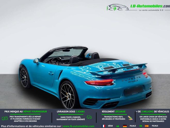Porsche 911 Turbo S 3.8i 580 Bleu M�tallique de 2018