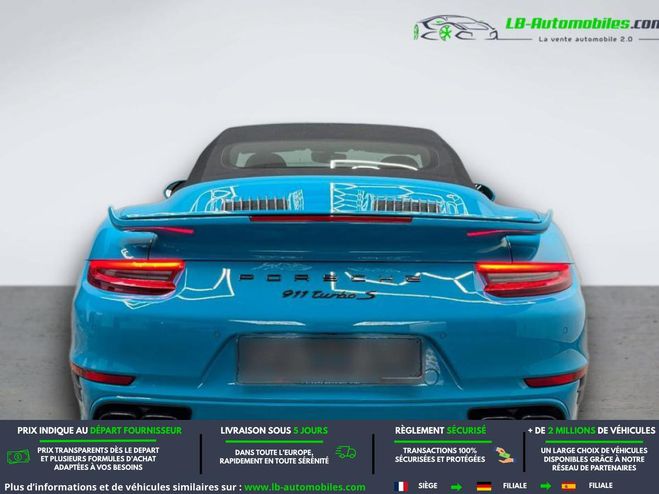 Porsche 911 Turbo S 3.8i 580 Bleu M�tallique de 2018