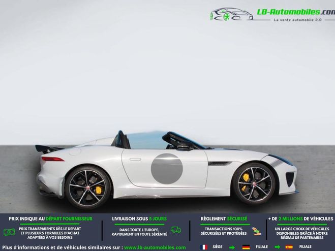 Jaguar F-Type Cabriolet V8 R 5.0 550 BVA Blanc de 2016