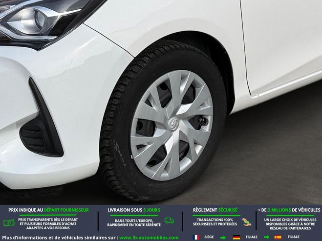 Toyota Yaris 110 VVT-i BVM Blanc de 2020