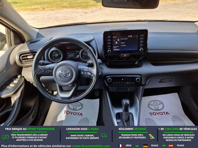 Toyota Yaris HYBRIDE 116ch Noir de 2021