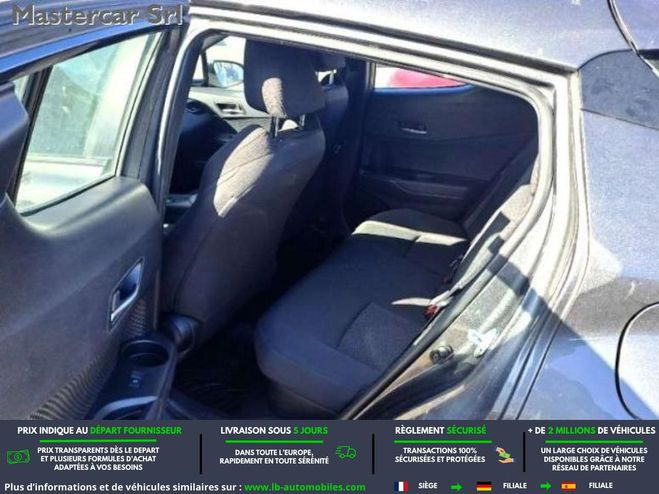 Toyota C HR Hybride 1.8L 98 ch BVA Gris de 2019