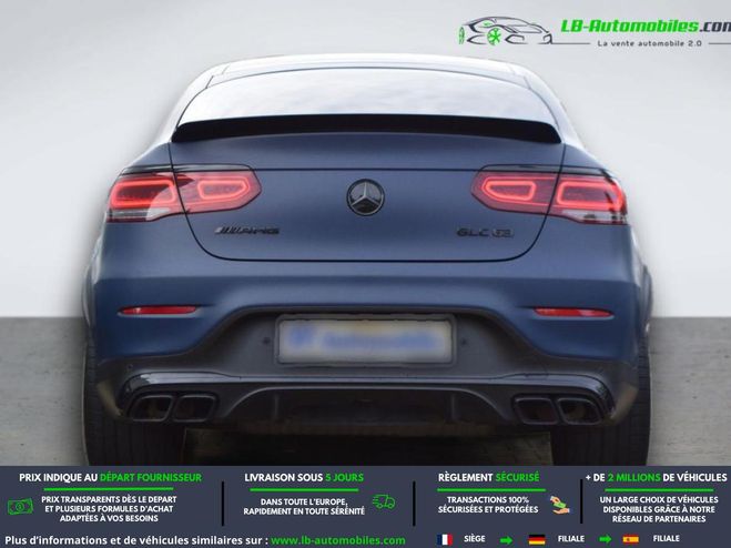 Mercedes GLC 63 S AMG BVA 4Matic+ Bleu Mate de 2019