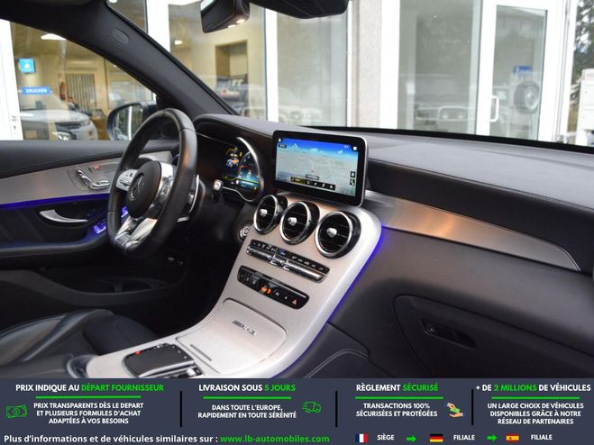Mercedes GLC 63 S AMG BVA 4Matic+ Bleu Mate de 2019