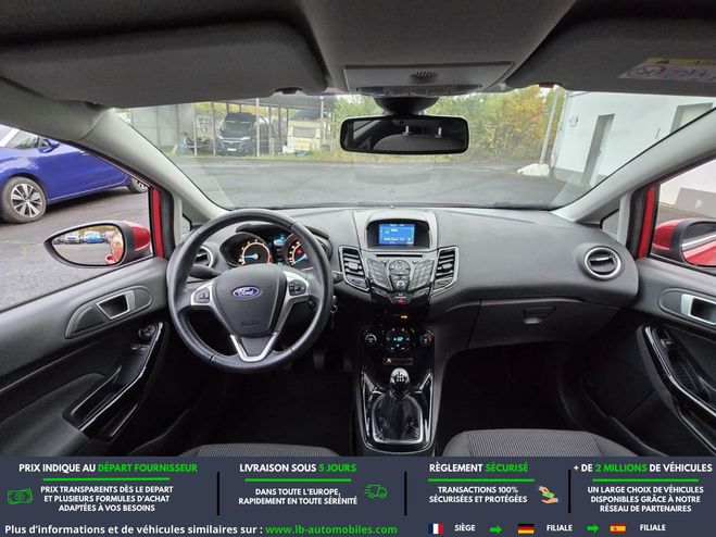 Ford Fiesta 1.0 EcoBoost 100 ch BVM Rouge M�tallique de 2017