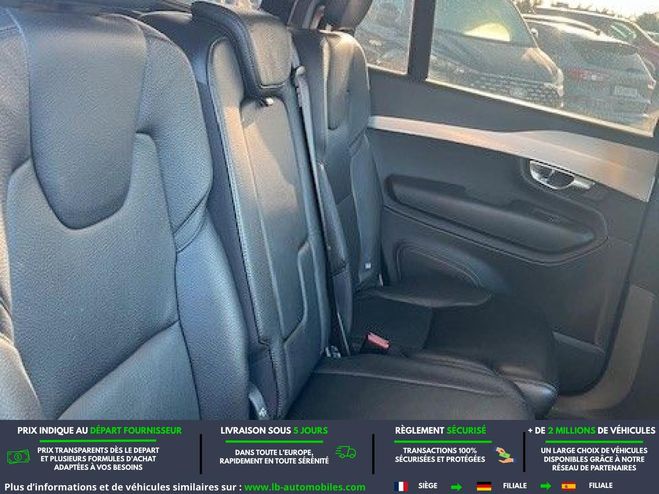 Volvo XC90 D5 AWD 235 ch BVA 7pl Gris M�tallique de 2019