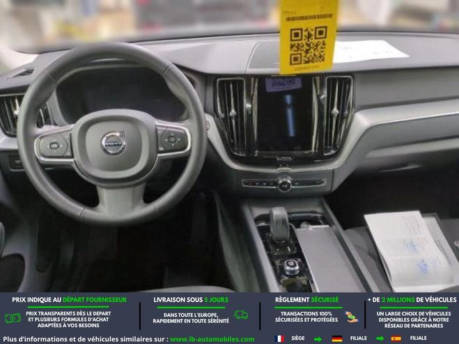 Volvo XC60 T6 AWD 253 ch + 87 ch BVA Argent� M�tallique de 2021