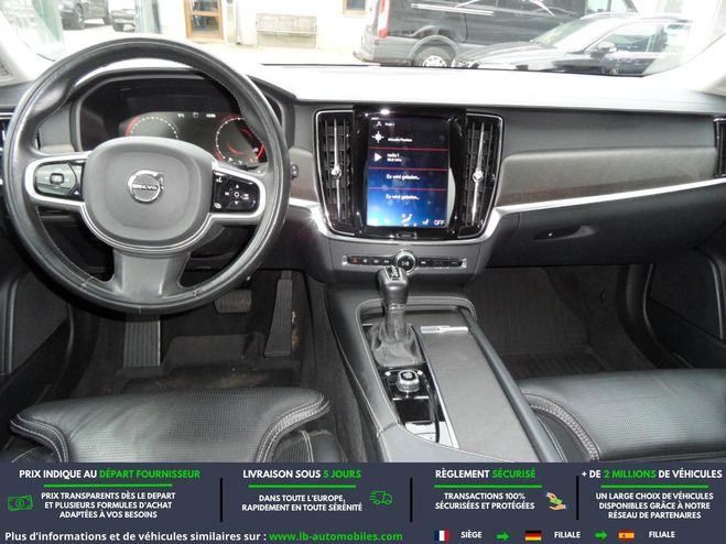 Volvo V90 T5 AWD 250 ch BVA Gris M�tallique de 2019