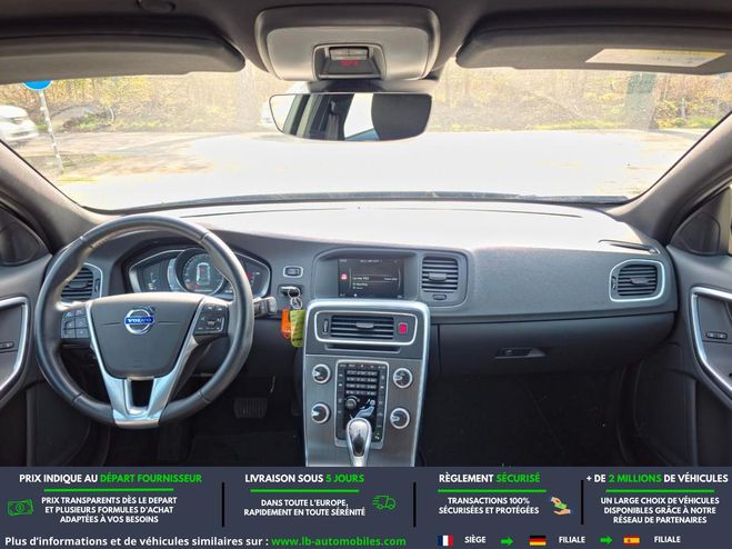 Volvo V60 D3 150 ch BVA Gris M�tallique de 2016