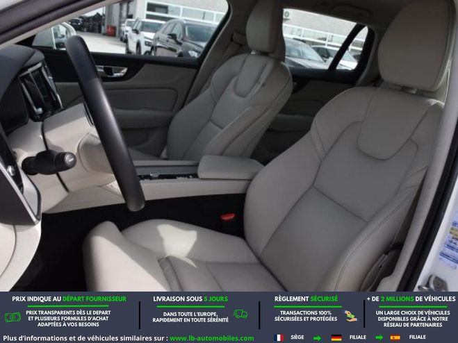 Volvo V60 D3  150 ch BVA Blanc M�tallique de 2020