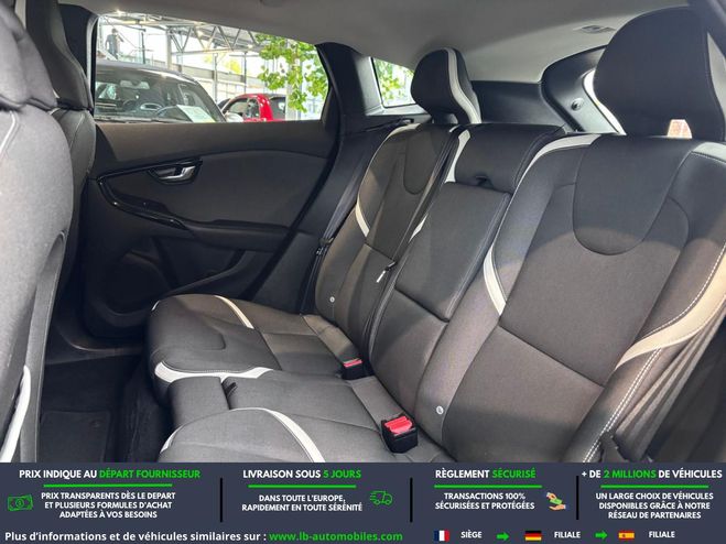 Volvo V40 T3 152 ch BVA Noir M�tallique de 2018