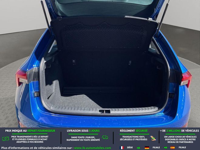 Skoda Scala 1.0 TSI 116 ch BVA Bleu M�tallique de 2021