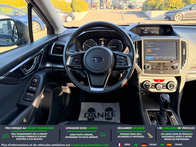 Subaru Impreza 1.6i 114 ch BVA Noir M�tallique de 2019
