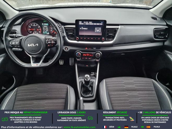 Kia Stonic 1.0 T-GDi 100 ch MHEV BVM Blanc M�tallique de 2021