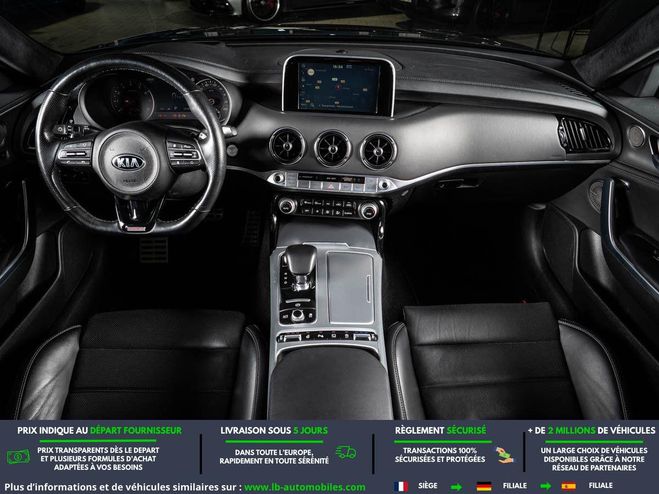 Kia Stinger 3.3 T-GDi 370 ch BVA 4x4 Gris M�tallique de 2019