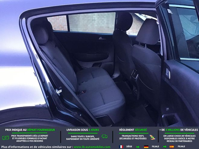 Kia Sportage 1.6 GDi 132 4x2 Noir M�tallique de 2018