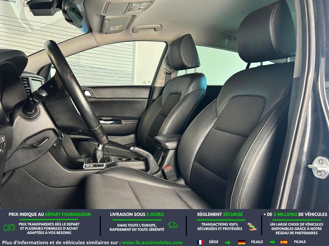 Kia Sportage 1.6 CRDi 115 4x2 BVM Noir de 2019