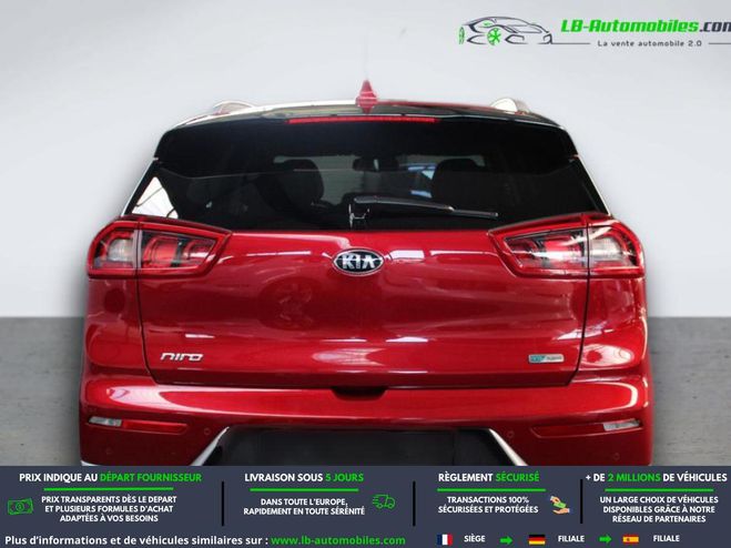 Kia Niro 1.6 GDi Hybride Rechargeable 141 ch BVA Rouge M�tallique de 2019