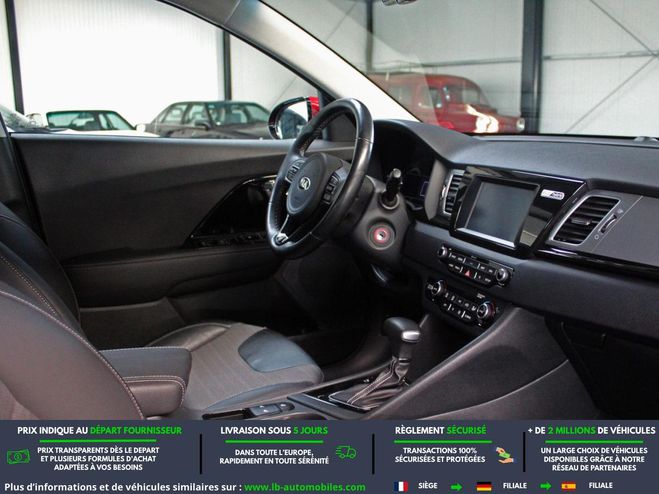 Kia Niro 1.6 GDi Hybride Rechargeable 141 ch BVA Rouge M�tallique de 2019
