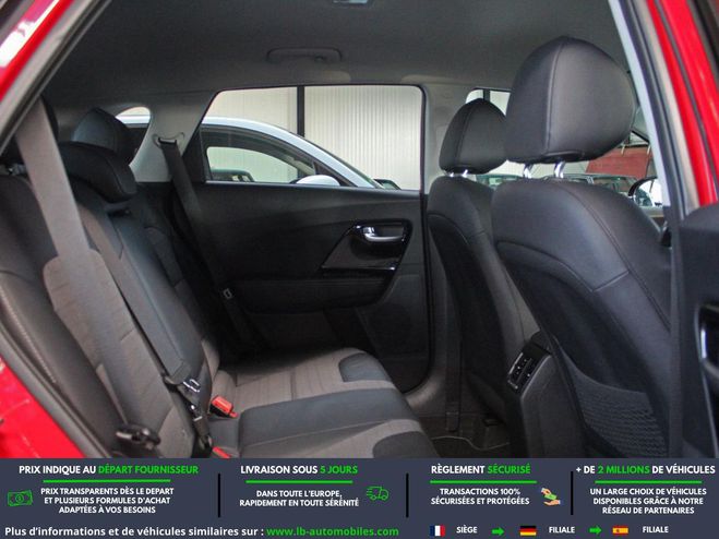 Kia Niro 1.6 GDi Hybride Rechargeable 141 ch BVA Rouge M�tallique de 2019